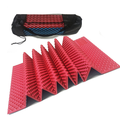 Sản phẩm chống ẩm nước ngoài gấp IXPE nệm bọt Accordion loại với dây đai đàn hồi nệm nhỏ gọn