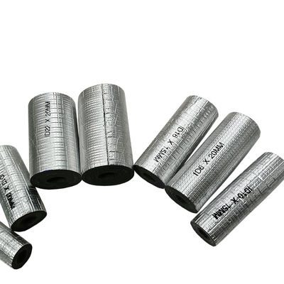 Chất cách nhiệt polyolefin bền XPE ống bọt giá nhà máy Aluminium Shield Laminate chống cháy ống bọt XLPE
