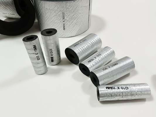 Chất cách nhiệt polyolefin bền XPE ống bọt giá nhà máy Aluminium Shield Laminate chống cháy ống bọt XLPE