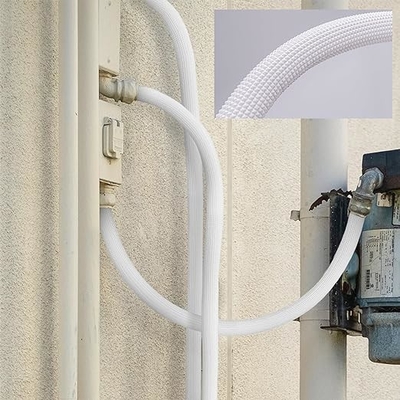 Ống cách nhiệt bọt PE trắng ống cách nhiệt ống cho điều hòa không khí & nước ống cách nhiệt