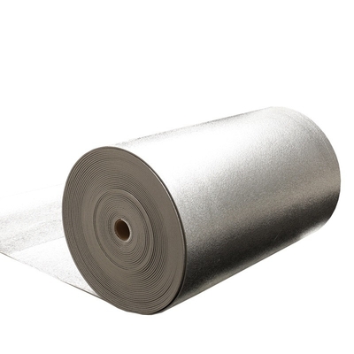 Bột bọt PE mật độ cao với tấm nhôm phản xạ ở bên kia cách nhiệt Dưới thảm Laminate hoặc Vinyl