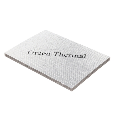 Greenthermal XLPE cách nhiệt Foil Foam XPE Bảng cho bên ngoài ống dẫn trong nhà Applleation