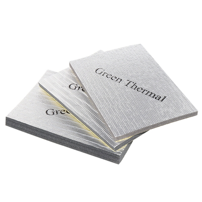 Greenthermal XLPE cách nhiệt Foil Foam XPE Bảng cho bên ngoài ống dẫn trong nhà Applleation