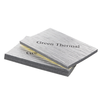 Greenthermal XLPE cách nhiệt Foil Foam XPE Bảng cho bên ngoài ống dẫn trong nhà Applleation