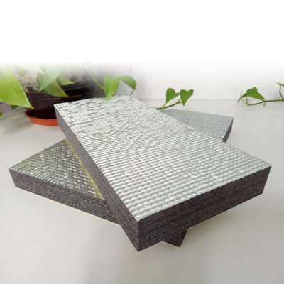 Silver Closed Cell Cross Linked Polyolefin Pipe Insulation Foam Rolls Polyethylene Lớp bọt cách nhiệt