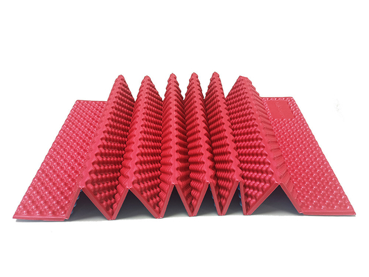 Sản phẩm chống ẩm nước ngoài gấp IXPE nệm bọt Accordion loại với dây đai đàn hồi nệm nhỏ gọn