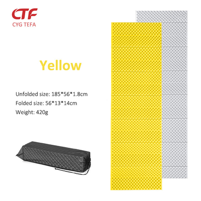 Hãy thoải mái ở bất cứ nơi nào Đèn nhôm nhẹ và bền XPE IXPE Foam Sleeping Mat Camper Pad