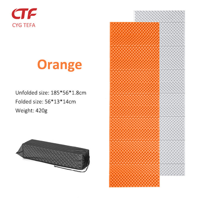 Hãy thoải mái ở bất cứ nơi nào Đèn nhôm nhẹ và bền XPE IXPE Foam Sleeping Mat Camper Pad