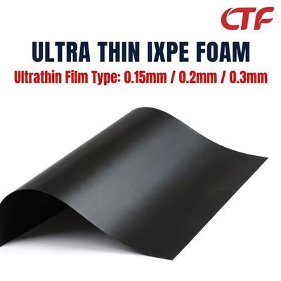 Miếng cuộn bọt IXPE mỏng 0.15mm 0.2mm 0.3mm Bảng cách nhiệt chống nước bằng cao su cho băng và sử dụng công nghiệp điện tử