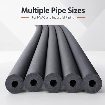 Premium NBR Rubber Foam Insulation Tube for Industrial Thermal Retention and Energy Efficiency HVAC Pipeline Thermal Protection